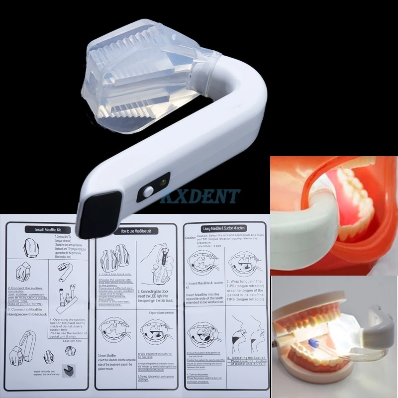 

1set Dental Intraoral Light Plus Suction Wireless LED Lamp System Intraoral Oral Hygiene LED Light Dentistry Lab Illuminator