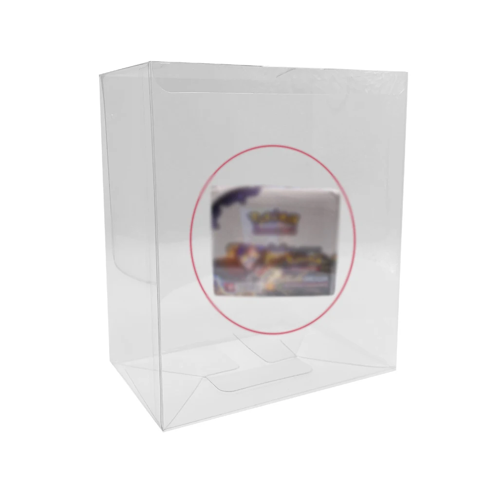 RUITROLIKER 10PCS Dustproof  Clear Plastic Protector Display Case for Booster Box Gift Collectables
