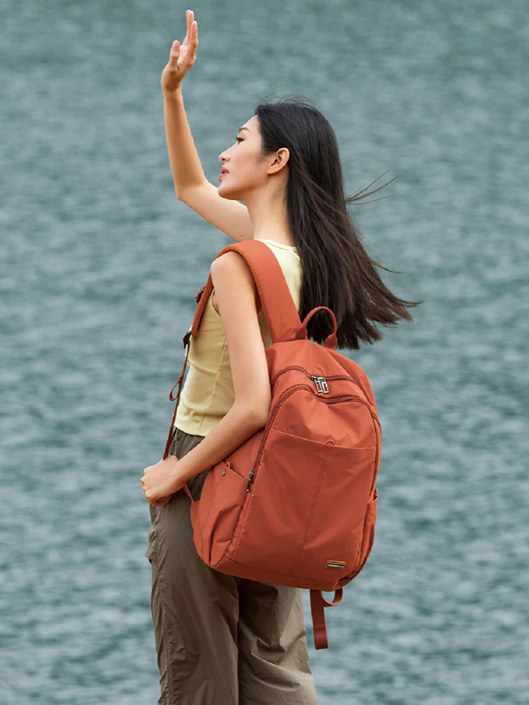 Fouvor Backpack for Women 2024 New Commuter Casual Large Capacity Waterproof Versatile Shopping Lightweight Outdoor Bags 2961-21