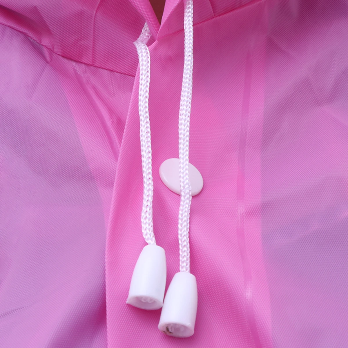 

Eco-Friendly Unisex Raincoat Waterproof Rain Poncho Durable Lightweight For Hiking Camping Transparent White Reusable Rainwear