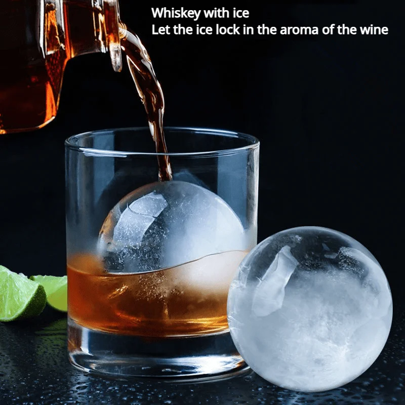 Ice Cube Mold, Round Ice Cube Mold, Ball Shaped Ice Cube Mold, Mini Sphere Ice Cube Mold, Circle Ice Cube Mold, Whisky Ice Cube