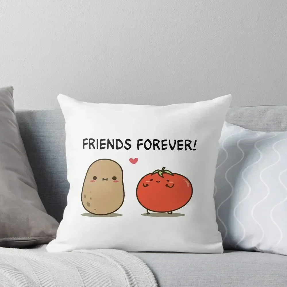 

Friends Forever Throw Pillow home decor items luxury covers Cushions For Sofa pillow