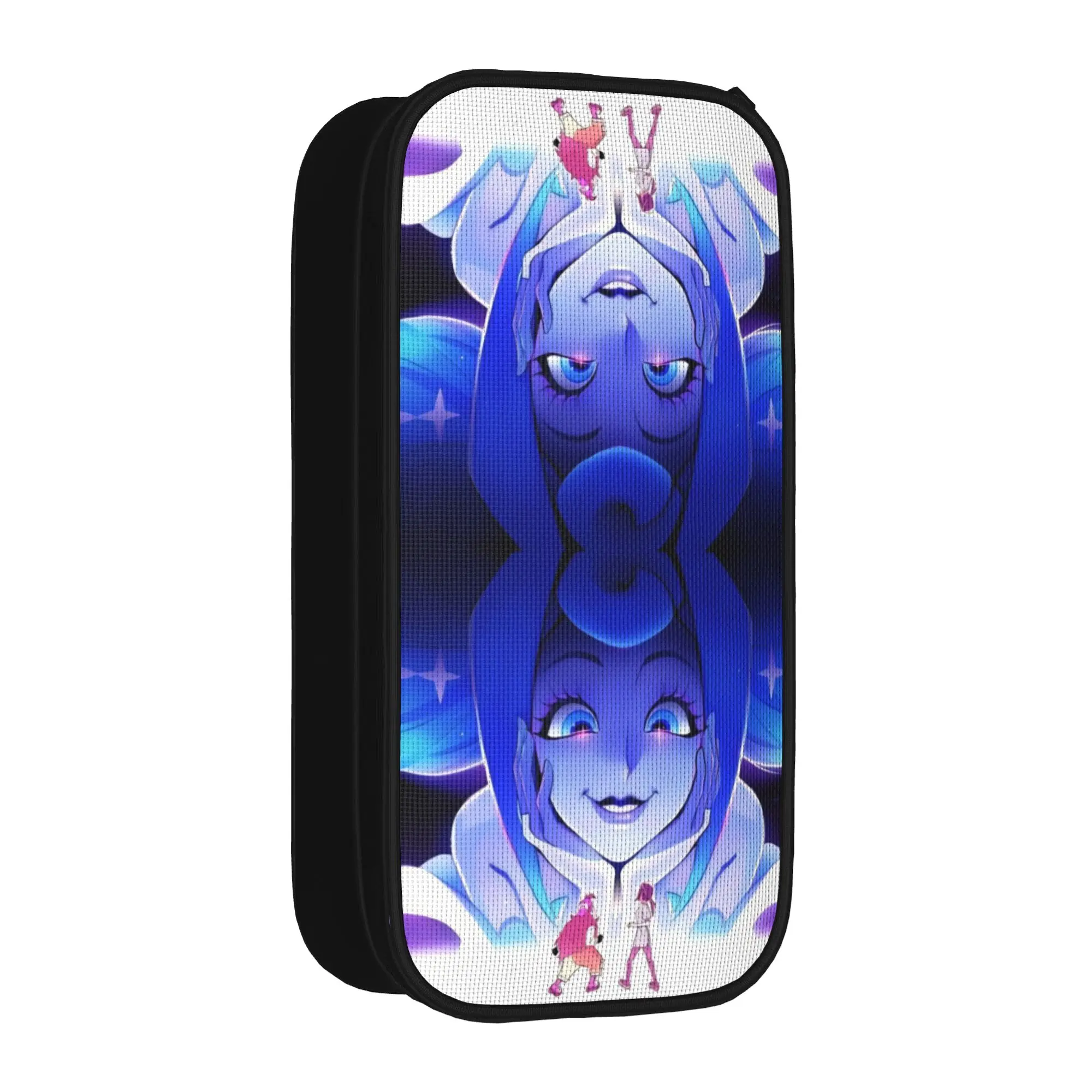 

K-Knights Of Guinevere Pencil Cases Creative Pen Bag Student Big Capacity Office Zipper Pencil Pouch