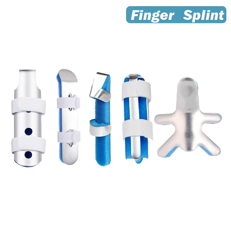1pcs Adjustable Finger Splint Frog Phalanx Corrector Injury Recovery Support Brace Medical Finger Fracture Fixation Protector