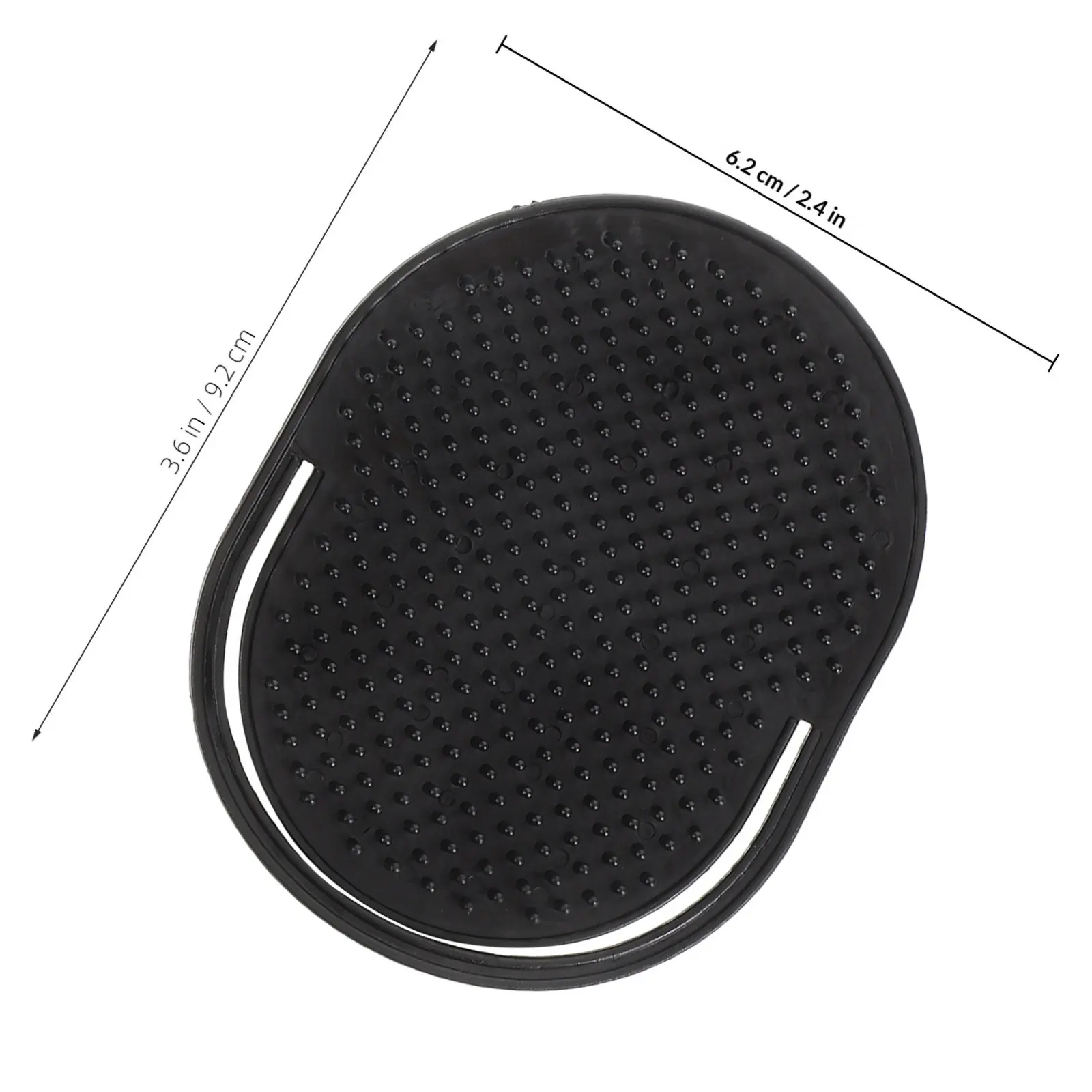 12Pcs Hair Styling Massage Comb Portable Finger Design Eco-Friendly for Home Travel Men Hair Care
