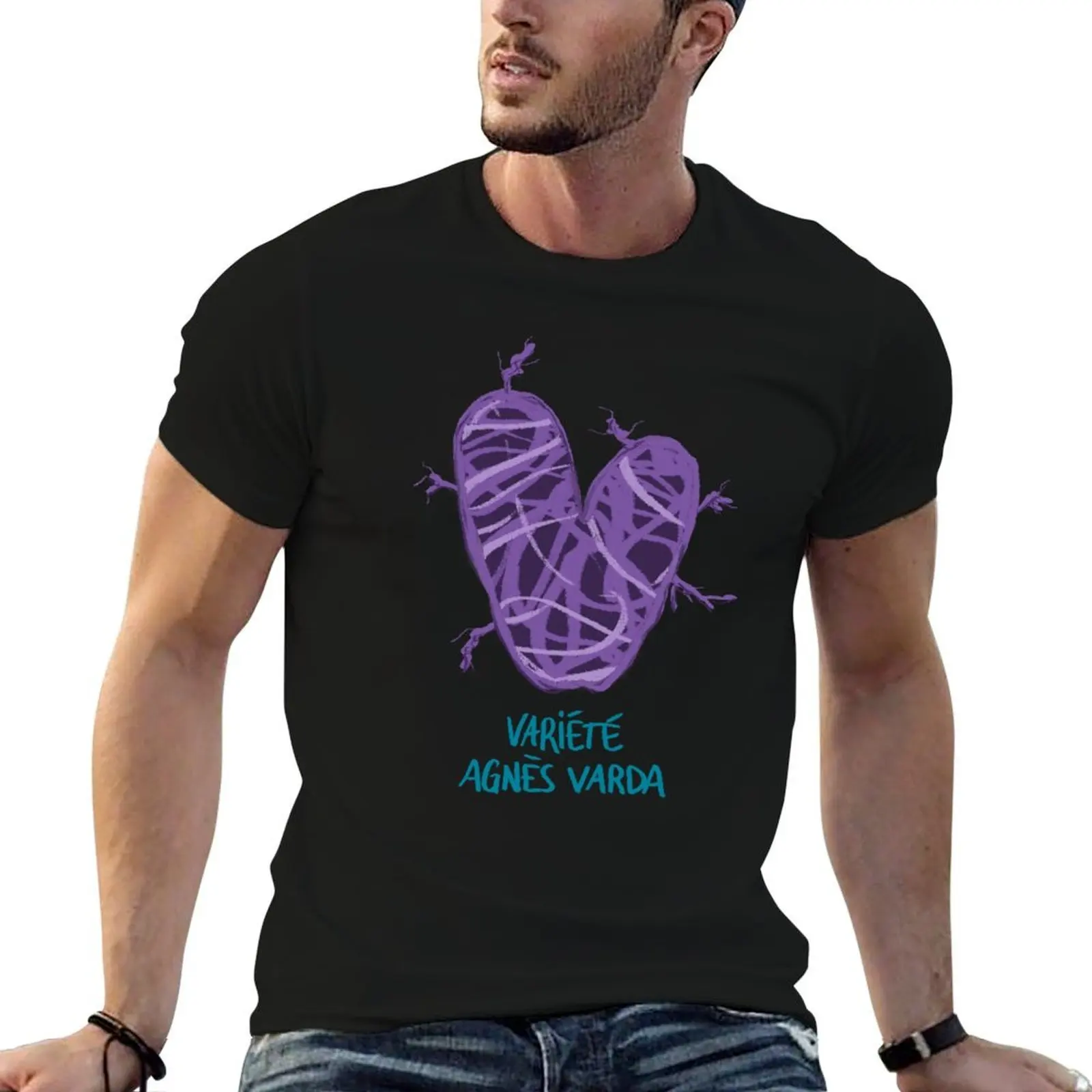 Variety Agnes Varda T-Shirt Work Outdoor Short Sleeve Tee