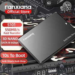 Fanxiang S101/S102 Pro/S101Q 2.5inch SATA SSD 512GB 1TB 2TB 4TB 550MB/s Hard Drive SSD SATA Internal Solid State Disk 6xFast HDD