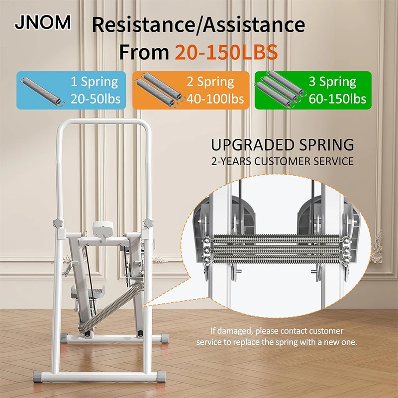 

Adjustable Resistance Home Gym Whole Body Workout Steel Material Folding Vertical Climber Machine Sport Stair Stepper