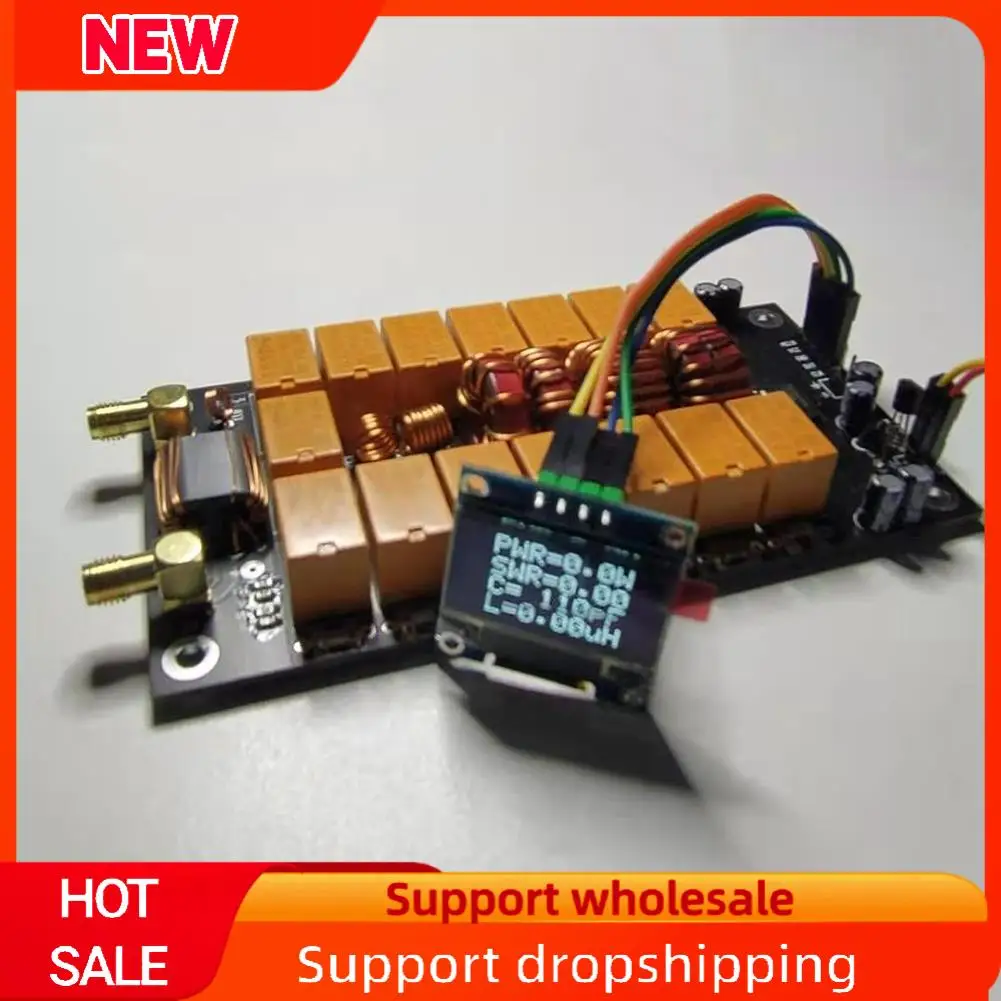 

Superb Mini ATU-100 Antenna Tuner 1.8-50Mhz Automatic Antenna Tuner +OLED Firmware Programmed Amplifier Receiver