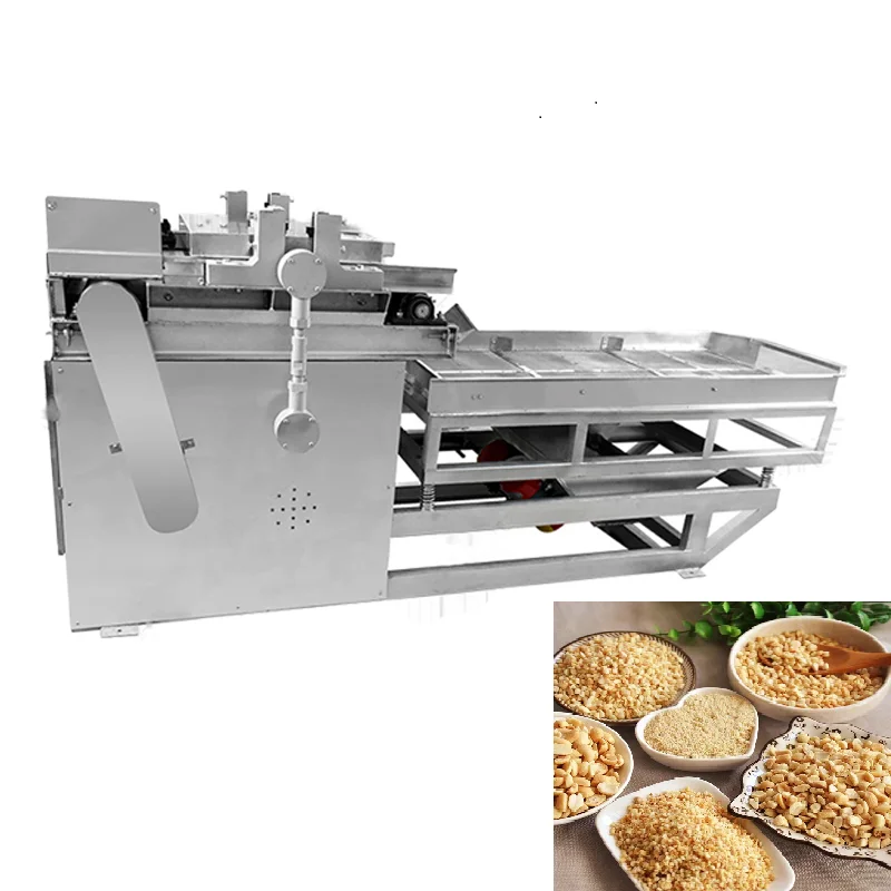 Good Quality Peanut Almond Groundnut Cutting Machine/Industrial Hazel Nut Cutting Machine/Peanut Hazel Chopper