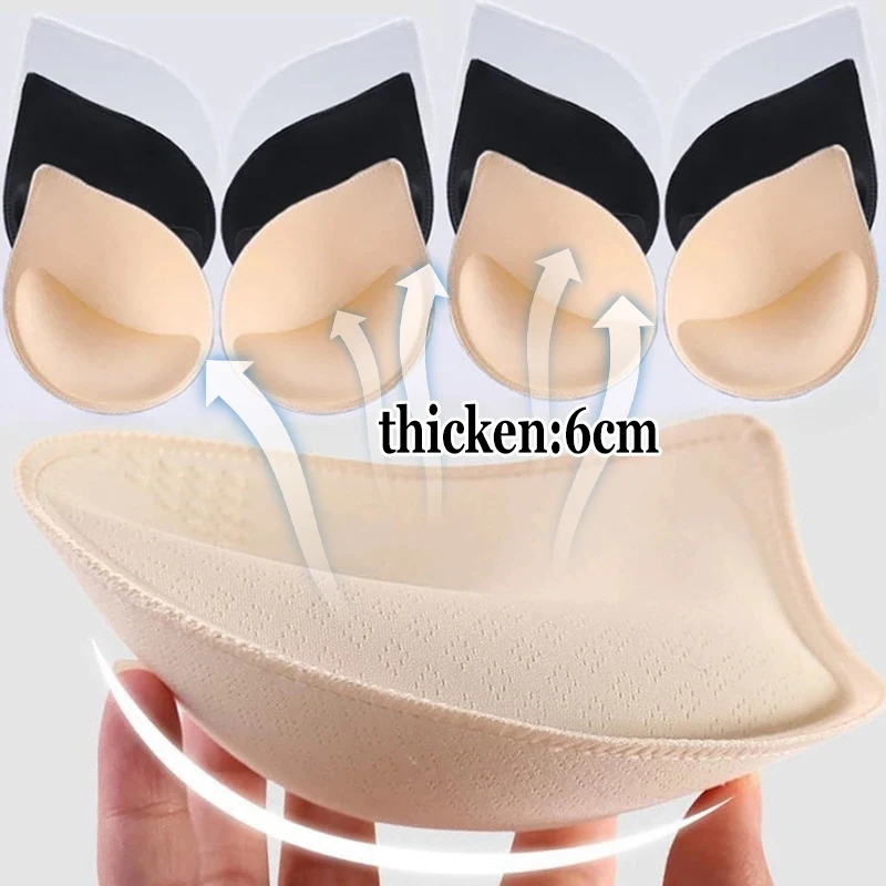 

3D Thicken Sponge Bra Pads Sexy Breast Insert Lift Up Bra Enhancer Swimsuit Bikini Pad Removeable Foam Chest Accessories Women