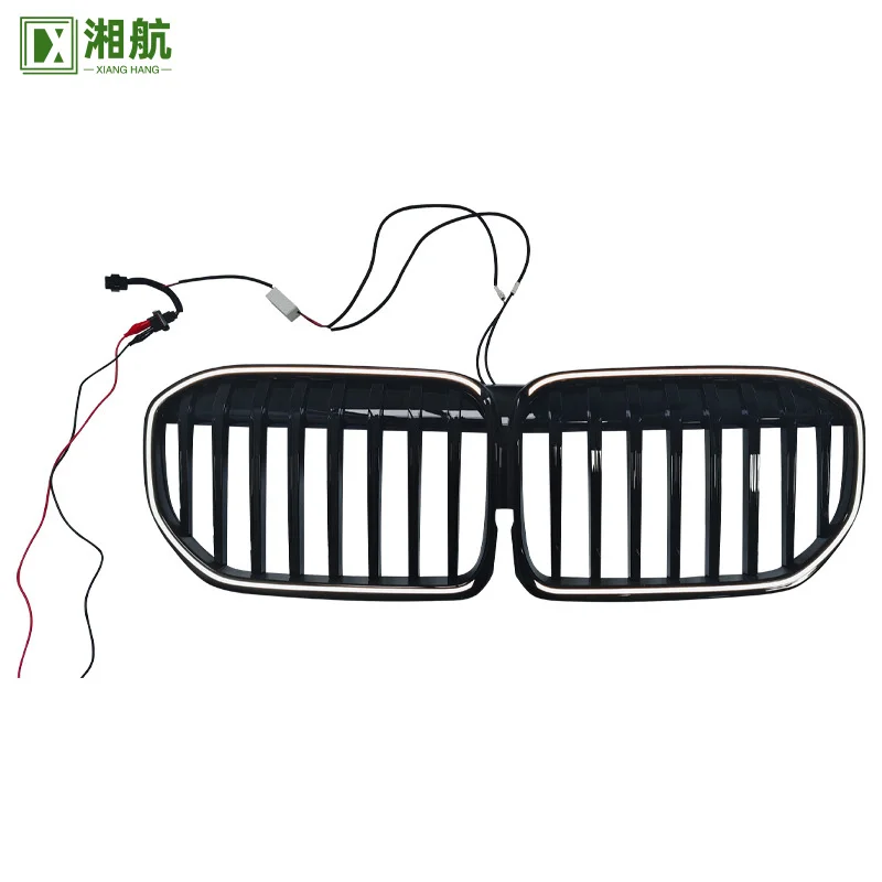 

Applicable for 19-22 Model 7 Series G12 Modified with Light LED Model Glossy Black Single Line Grille Replacement Model