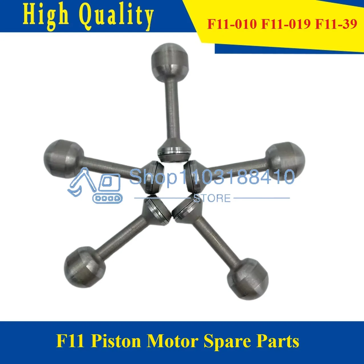 F11 Piston Shoes Hydraulic Motor Repair Kits Pistons for F11-010 F11-019 F11-39 Piston Motor Spare Parts