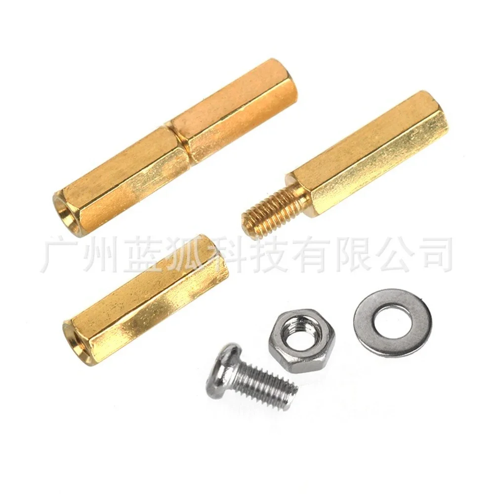 

750 шт., коробка, шестиугольные колонны из медного сплава, нержавеющая сталь 304, крестообразные винты с круглой головкой, болты, шайбы, ассортимент M3