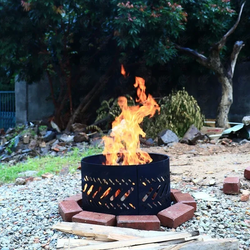 Incinerator Cross-border New Product BBQ Grill Outdoor Camping Garden American Campfire Portable