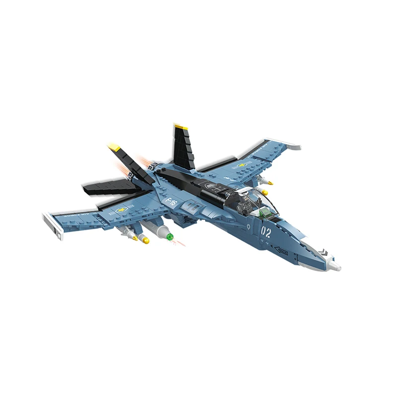 

Building Blocks of Military Weapon, Aircraft Fighter Plane Model, Bomber Puzzle, Education Collection, Toys of Gifts, 61029