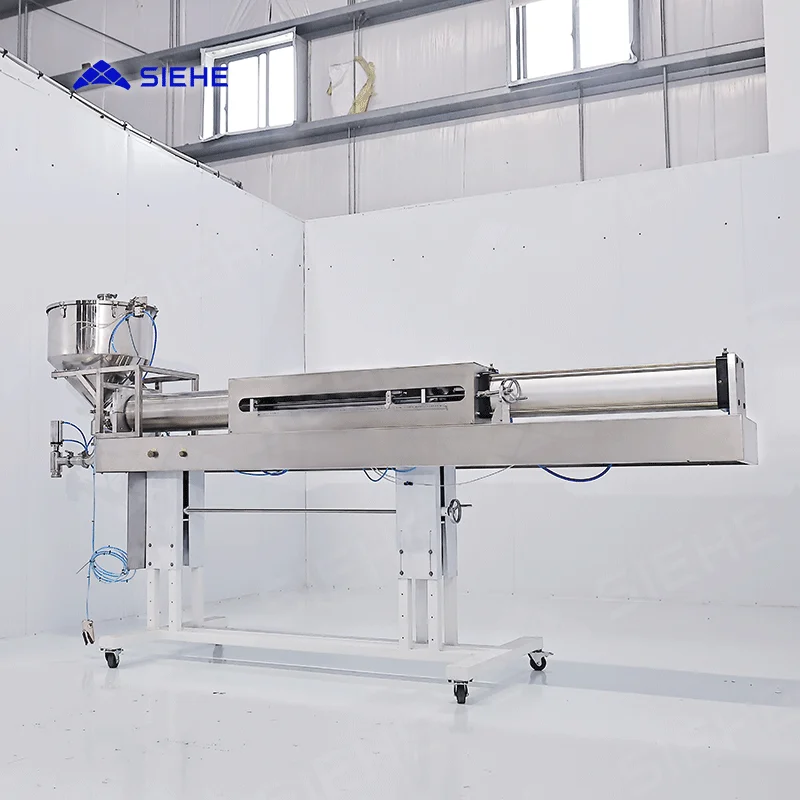 5-20l Semi-Automatic Ointment Filling Machine Small Batch Volume Type Paint Filling Machine