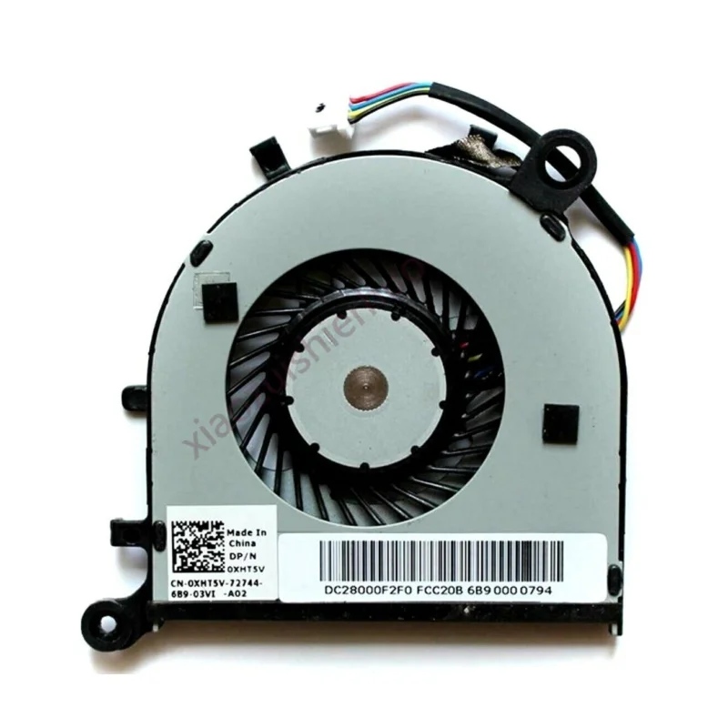 New CPU Fan FOR Dell XPS 13 9343 9350 9360 9530 L321X P54G XHT5V DC28000F2F0 4-Pin