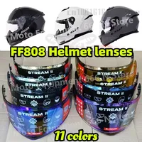 LS2 ff808 Motorcycle Helmet Lens Color Visors silver lens Anti fog sticker Helmet Accessories