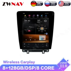 G6 Android 11 For Ford Mustang 2010 - 2014 Vertical Tesla Screen Radio Car Multimedia Player Stereo GPS Navigation Carplay DSP