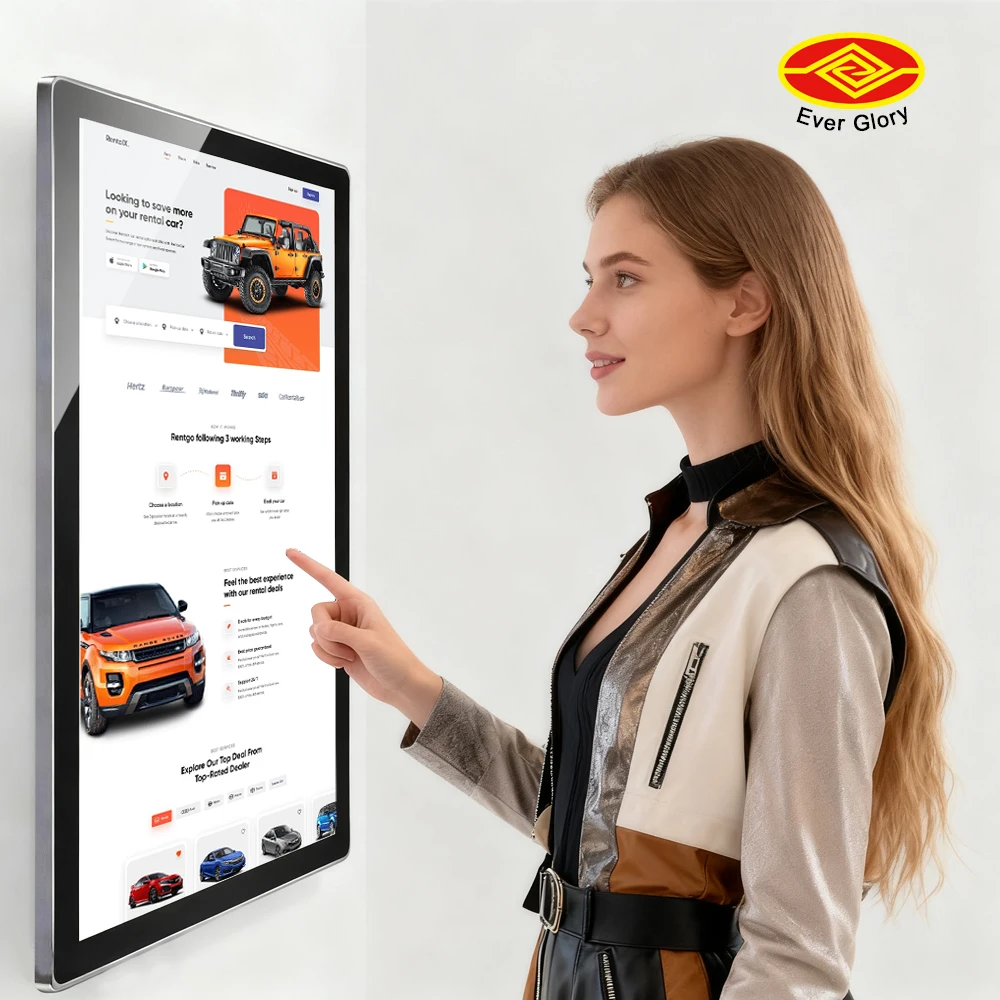 Pantalla Tactil 27 32 Inch Win10 Multi-touch UV IR Interactive Kiosks HMI Touchscreen TFT LCD USB Waterproof Monitor Outdoor