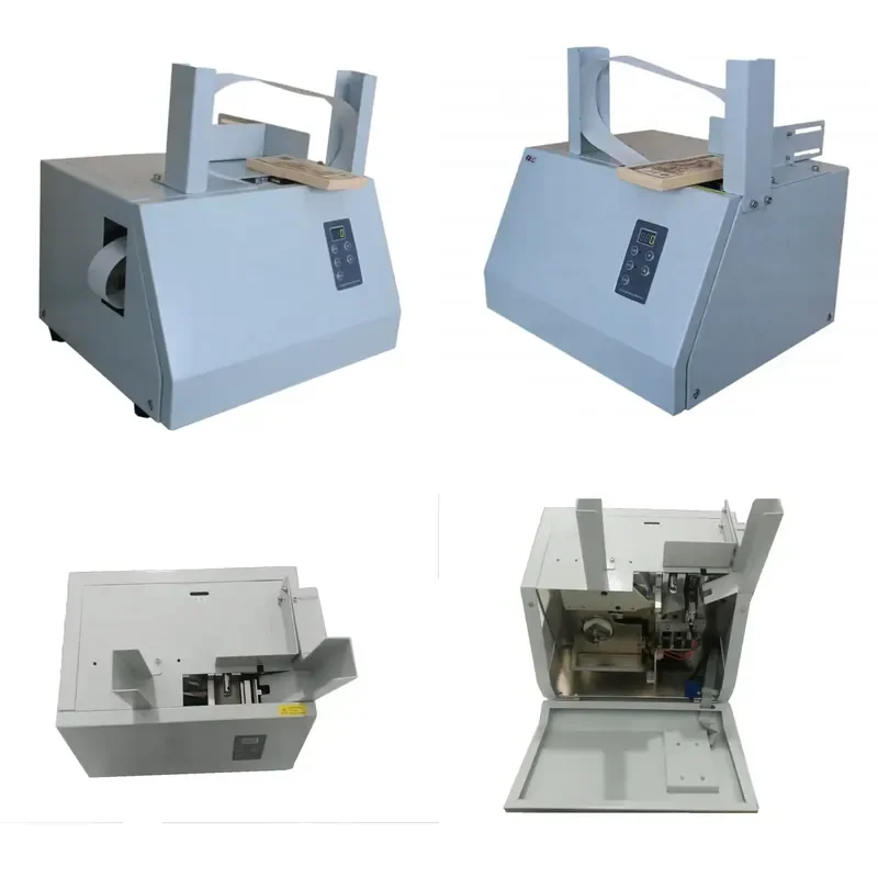 for GB-208 Book Currency Bundling Machine Automatic Banknote Counting and Strapping Device for Cash Handling