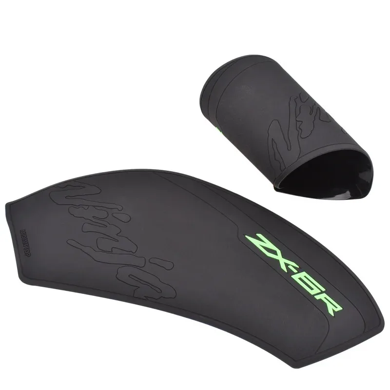 خزان وقود دراجة نارية المضادة للانزلاق وسادة واقية الجر ملصق قبضة الركبة الغاز لكاواساكي ZX-6R 2012-2025 ZX 6R ZX6R اكسسوارات #6