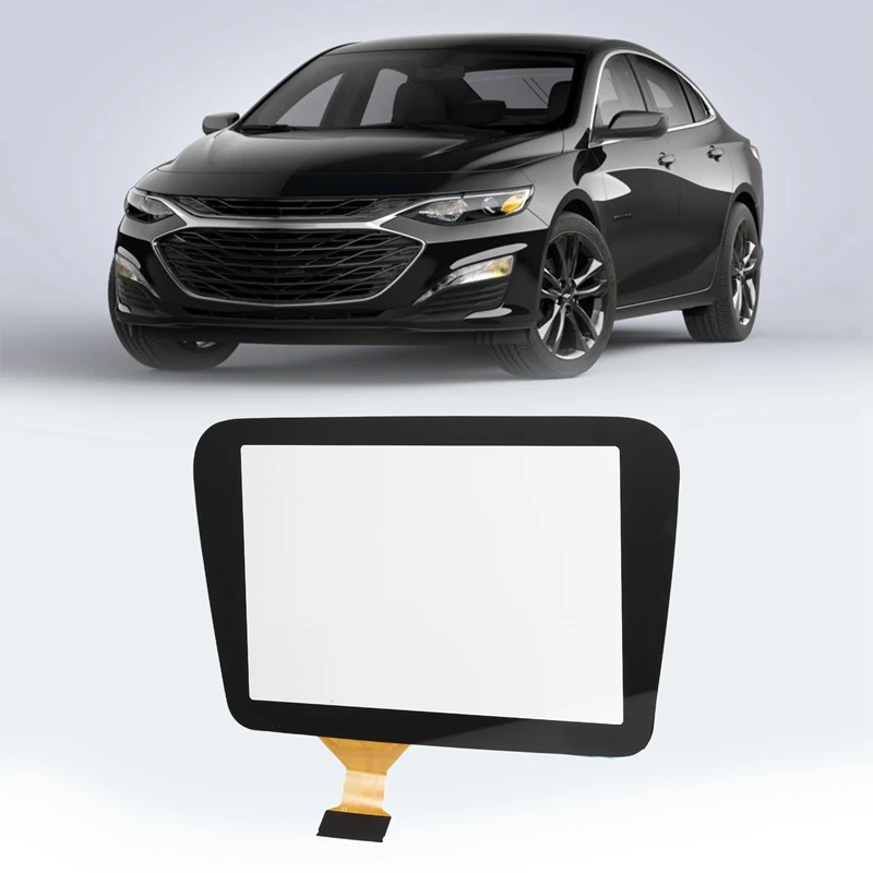 Car 8 Inch 60 Pins Glass LCD Touch Screen Panel LQ080Y5DZ06 For Chevrolet Equinox Malibu Navi Touch Digitizer Lens Panel