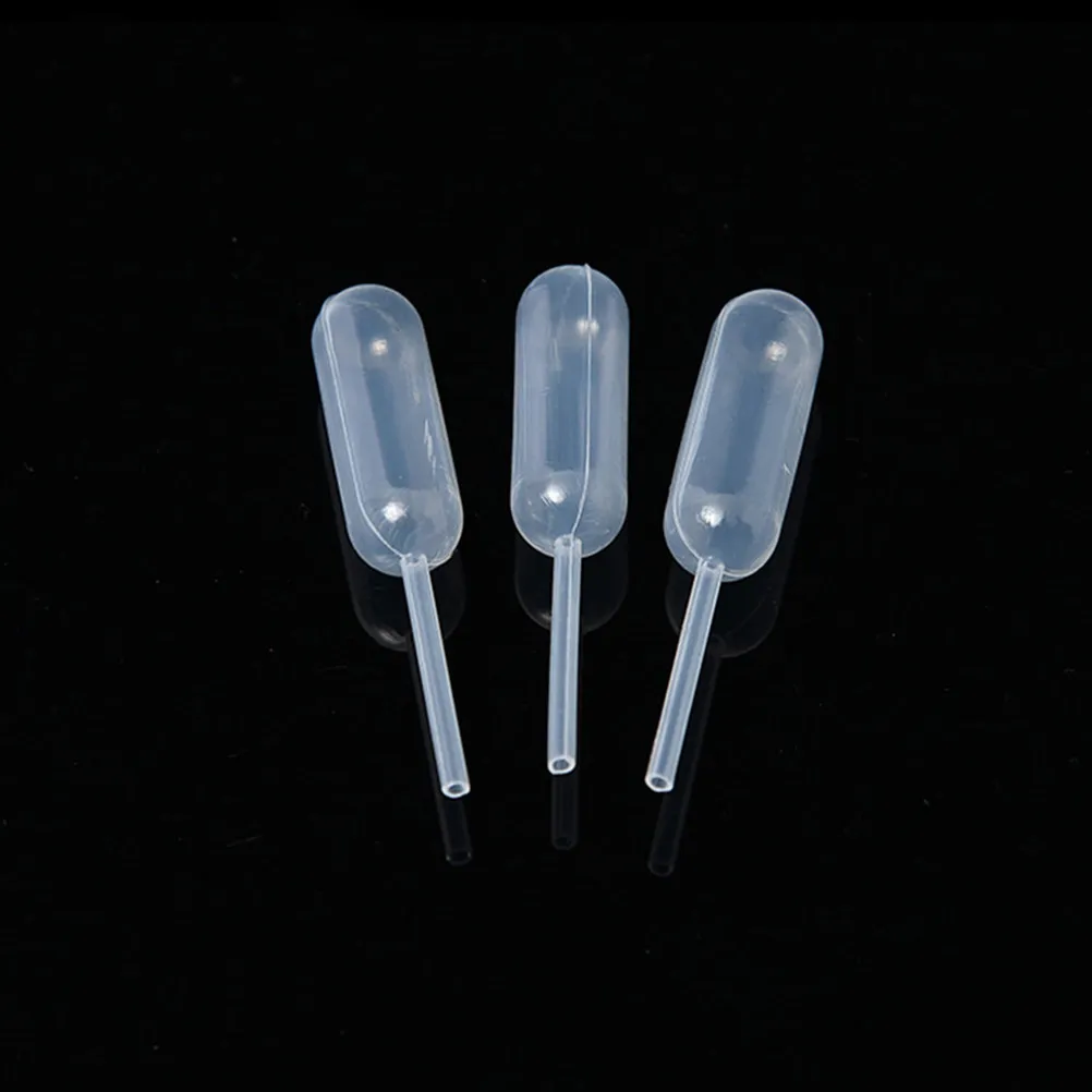 150Pcs Heart Shaped Transfer Pipette 4Ml Disposable Plastic Dropper for Cupcakes Desserts Salad Dressing Chocolate Injection