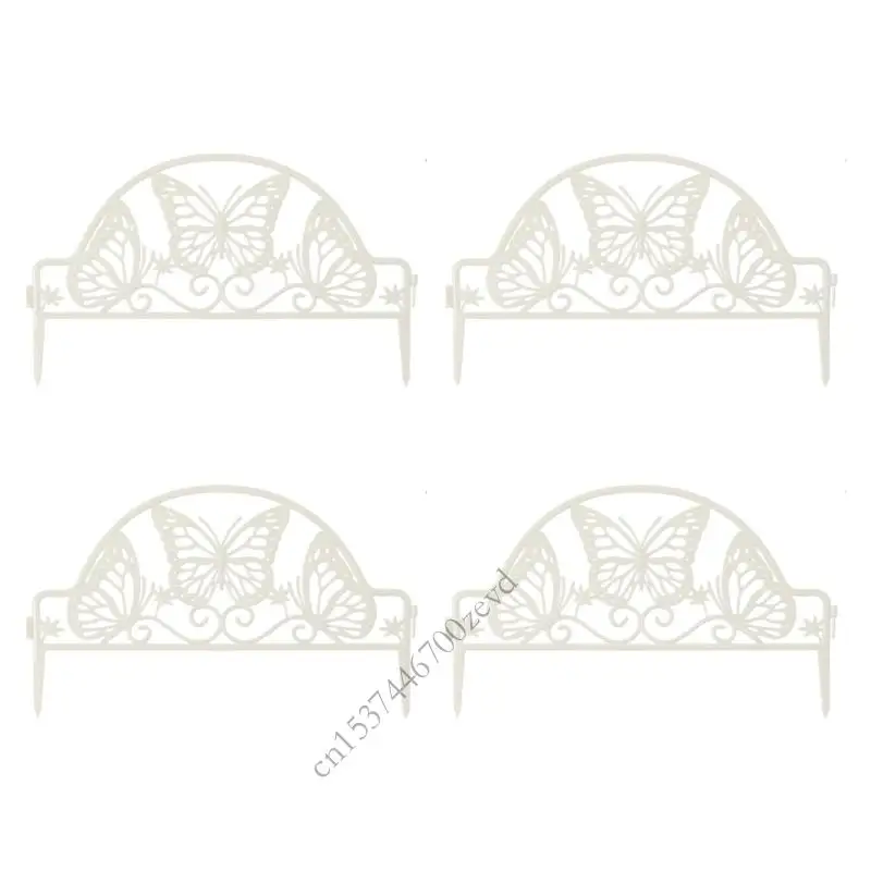 سور من سور سور من البلاستيك سهولة التثبيت بدون أداة قسامة مقاومة للطقس لمكتب الحديقة في الهواء الطلق استخدام p9yb