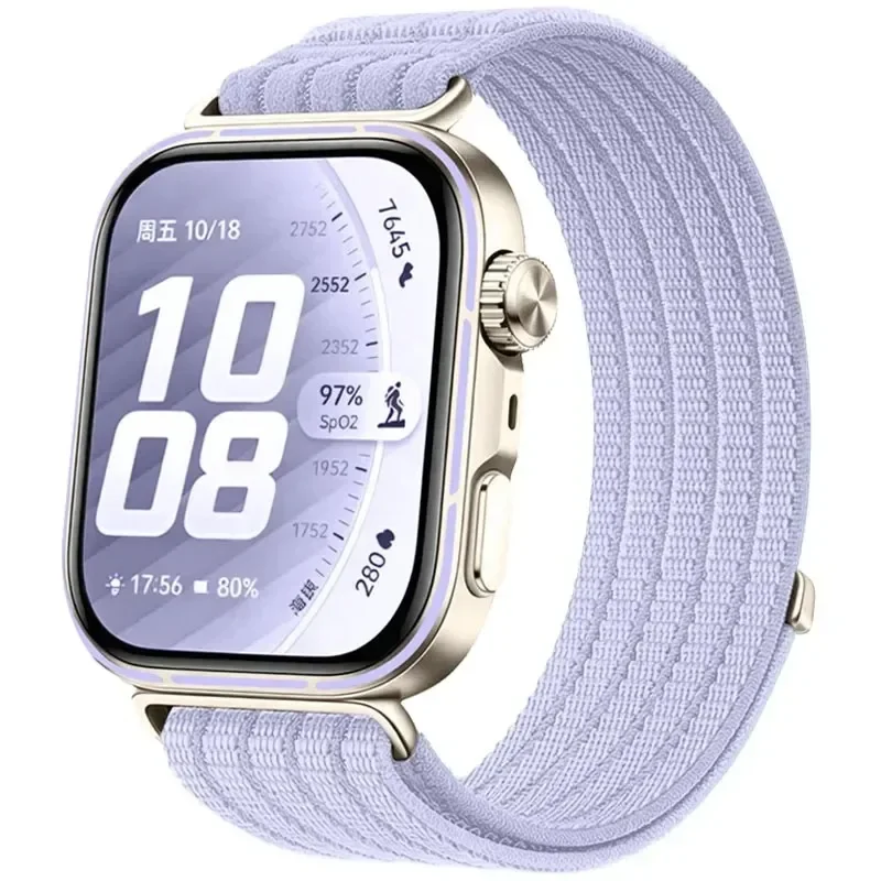 Offizielles geflochtenes Armband für Huawei Watch Fit 5 Pro/5 4 3, austauschbares Nylon-Schlaufenarmband für Huawei Watch Fit 4 Pro/Fit 5 Pro – Detail 12
