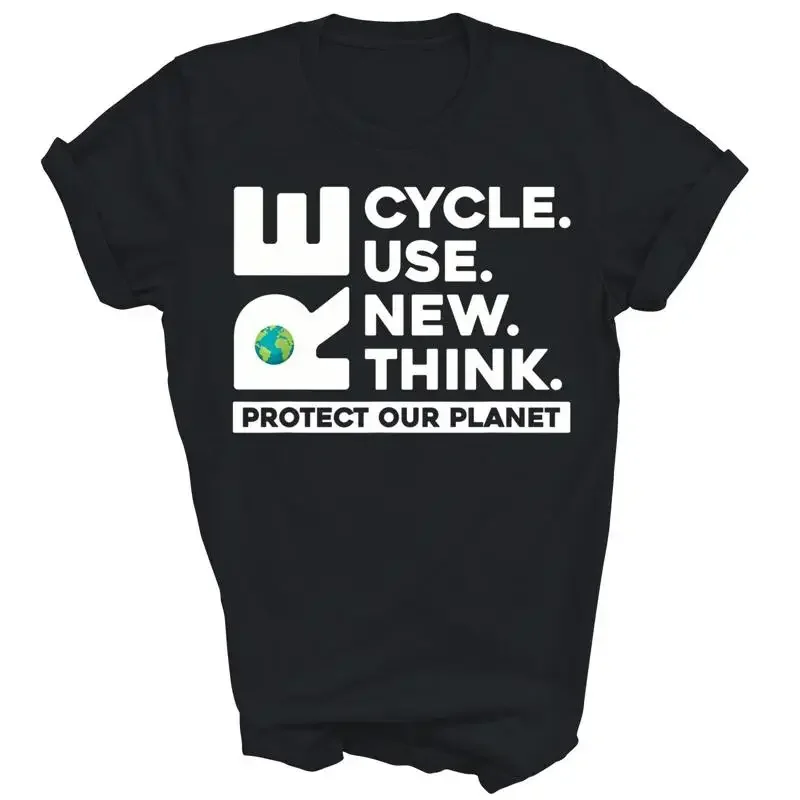 Recycle Reuse Renew Rethink Earth Day Environmental T Shirt