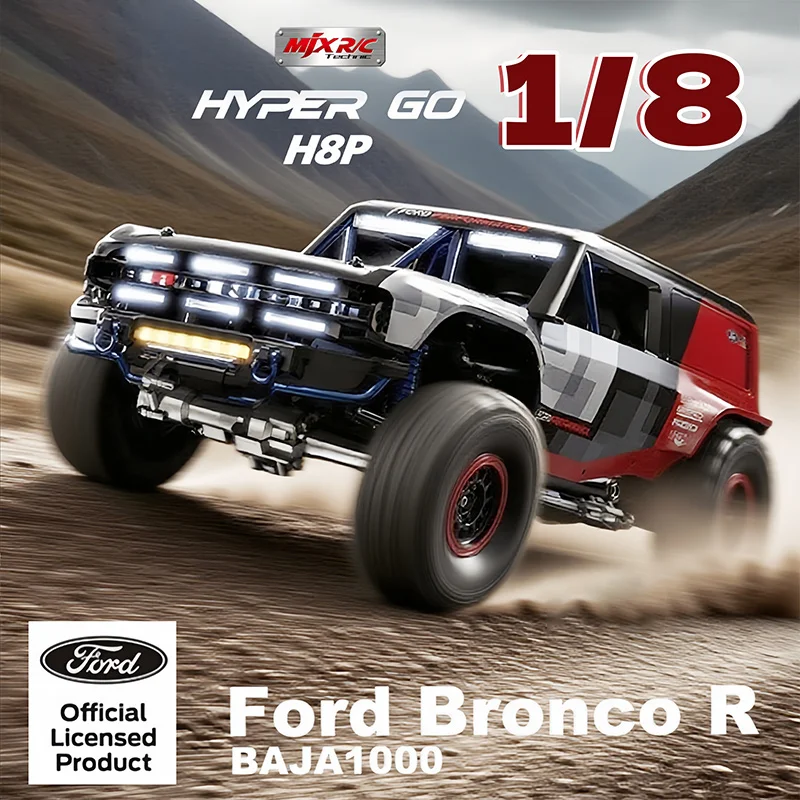 

MJX H8P Моделирование 1:8 Альпинистский автомобиль RC Модель с дистанционным управлением Подлинный авторизованный бесщеточный полноприводный внедорожник RTR