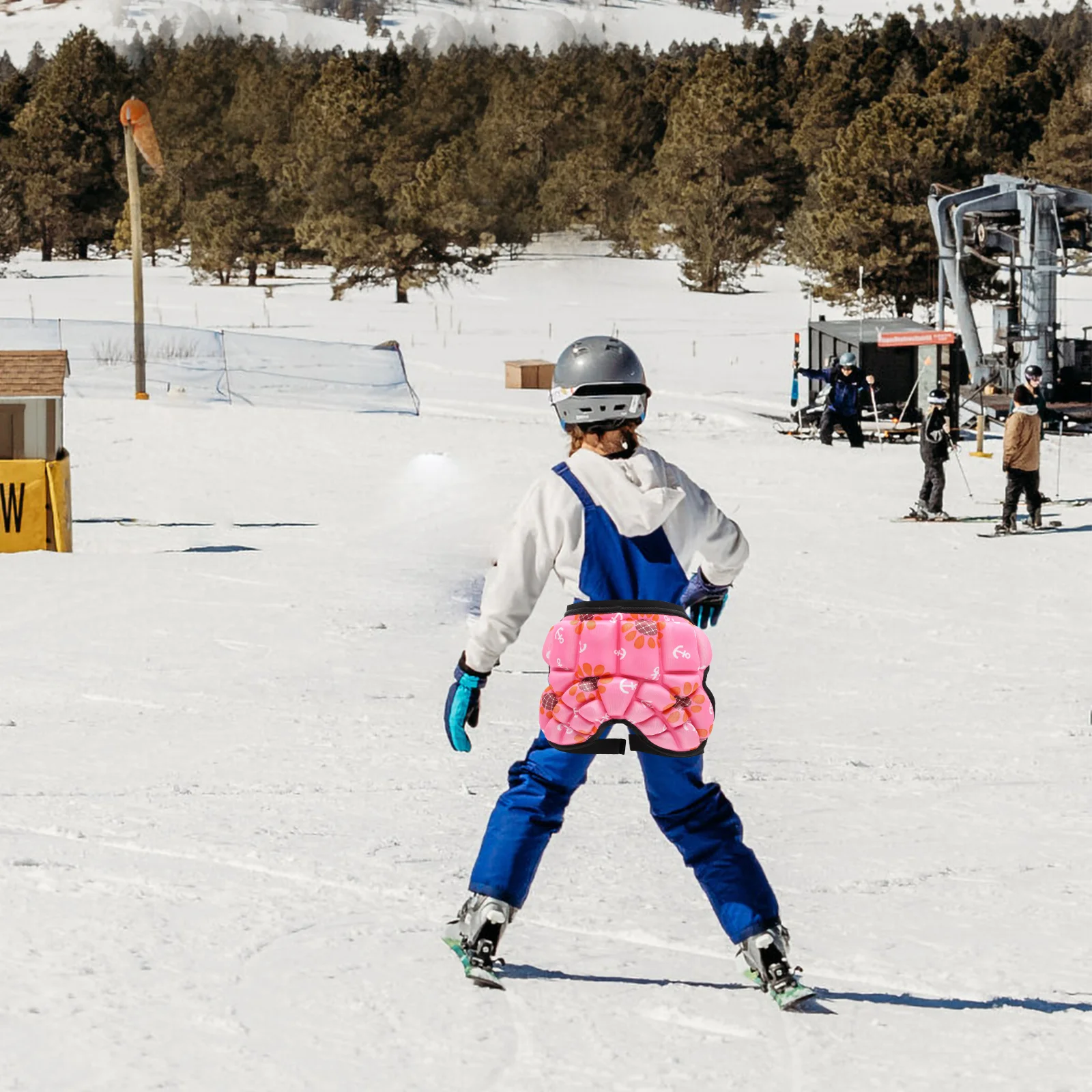 

Hip Protection Pant Eva Foam Breathable Comfortable Protective Trouser for Skiing Cycling Skating Long Time Wearing Guard Hip