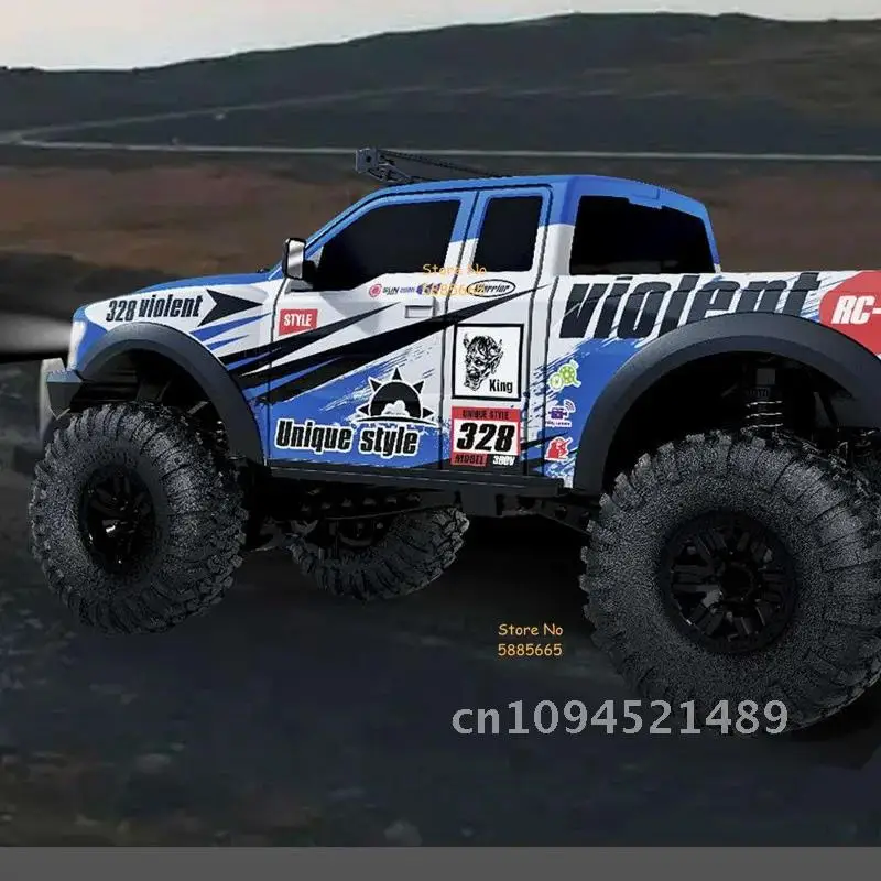 4WD 45 Degree Climbing RC Off-road Crawler 2.4G 4WD 1/10 Professional Large RC Truck Independent Suspension RC Racing Drift Car