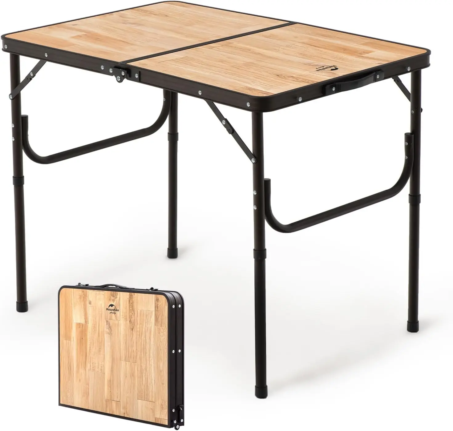 

Folding Camping Table Portable Tables with Adjustable Legs 35.4×23.6×14.6 Inch Foldable Camp Pinic Tables with Carry Bag for Out
