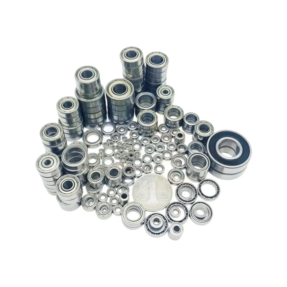 5/10/20/50/100Pcs Micro small bearing inner diameter 1 1.5  2  2.5  3 3.5 4 5 6  Outer diameter 3 4  5 6 7 8 9 10 12 13 16~17