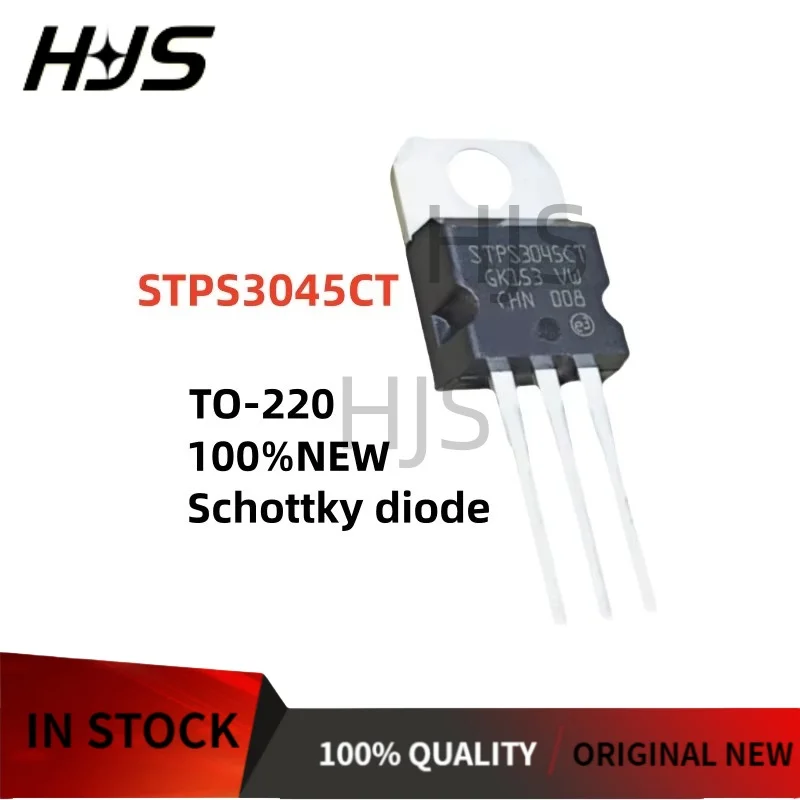 10PCS NEW STPS2045CT STPS2060CT STPS3030CT STPS3045CT STPS20100CT STPS20120CT STPS20150CT STPS30120CT STPS30150CT TO220 In stock