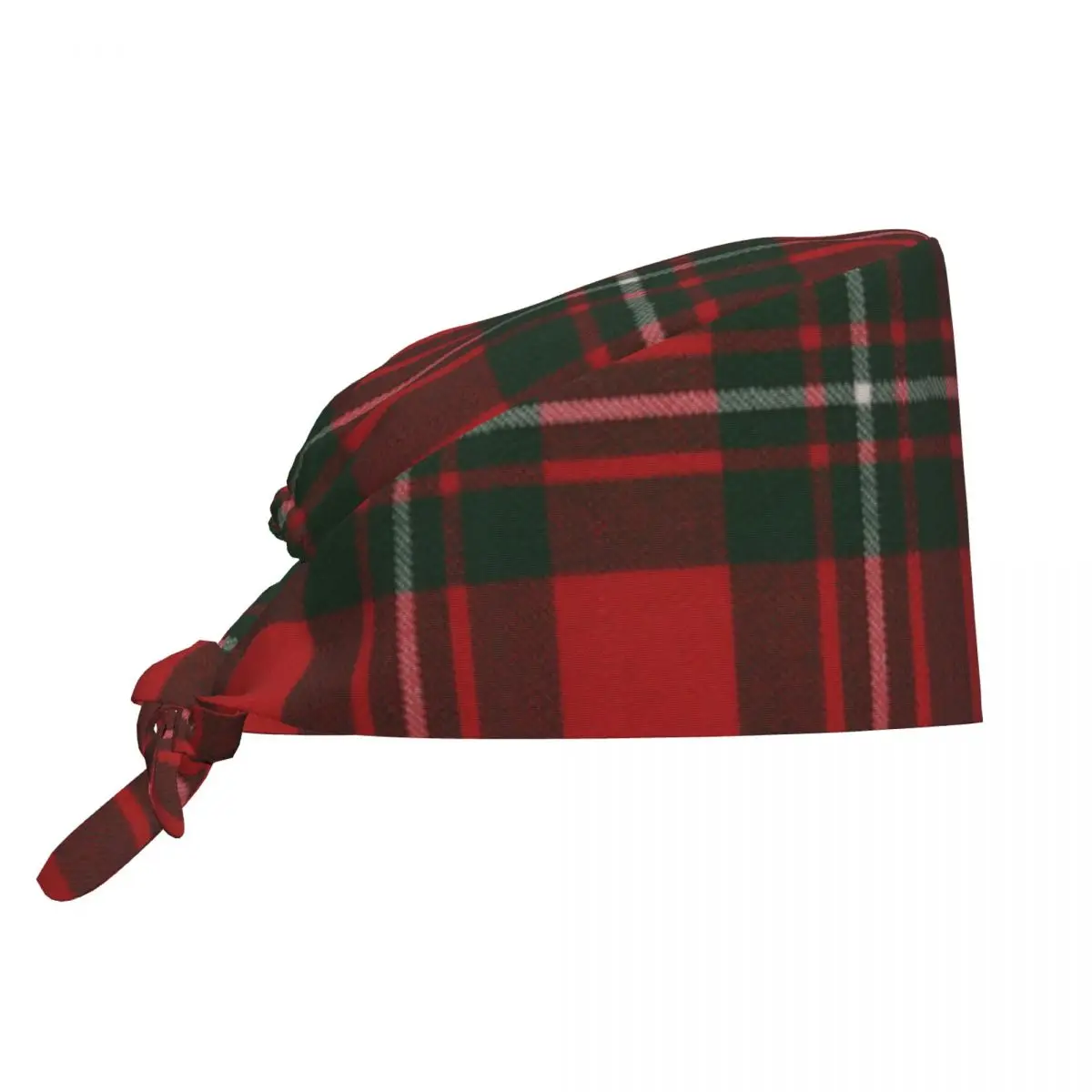 Gorro Quirúrgico Moderno MacGregor con Diseño de Tartán Escocés, Ajustable, para Doctores, Dentistas y Personal de Enfermería, para Hombres y Mujeres