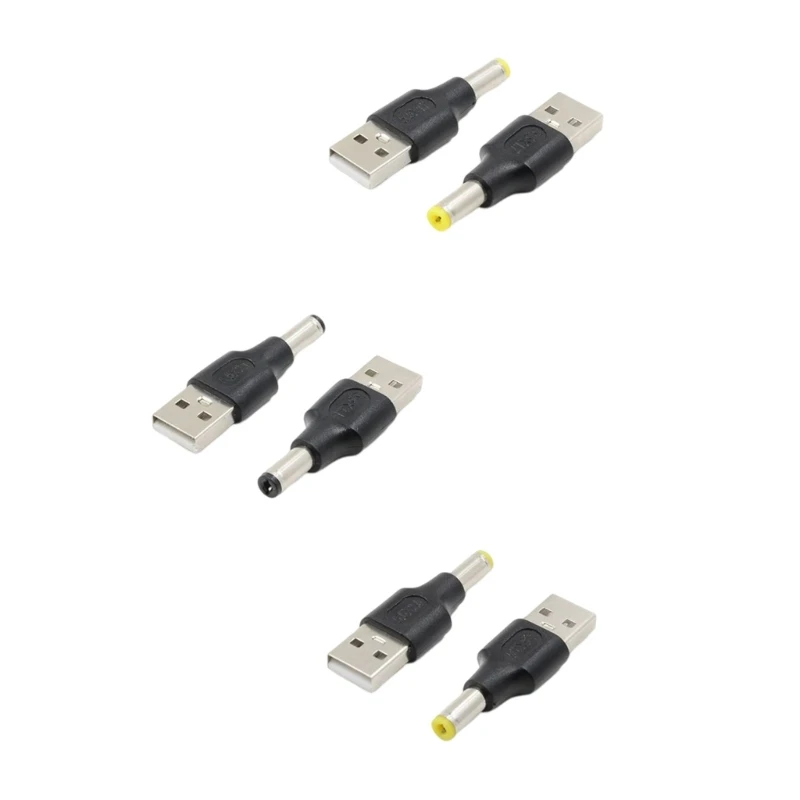 Usb 2.0 Bus Adapter Usb To DC 5.5x2.1 2.5x0.7 3.0x1.1 5.5x2.5 5.5x1.7 4.8x1.7 PC Direct Charging Usb To DC Adapter Drop Shipping