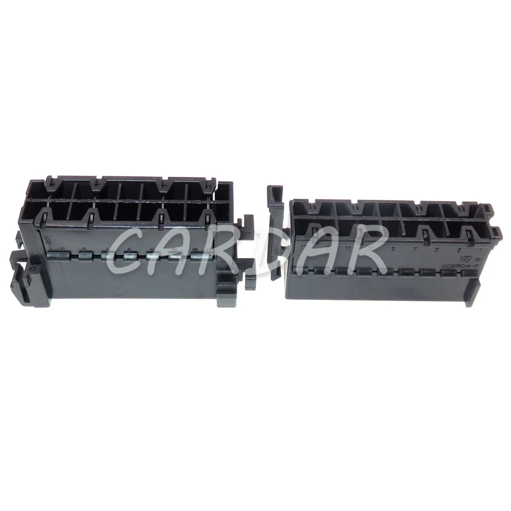 1 Set 18 Pin Auto Unsealed Socket Car Connector Wiring Terminal Plug AC Assembly 929505-6 1-929505-6 929504-6 1-929504-6