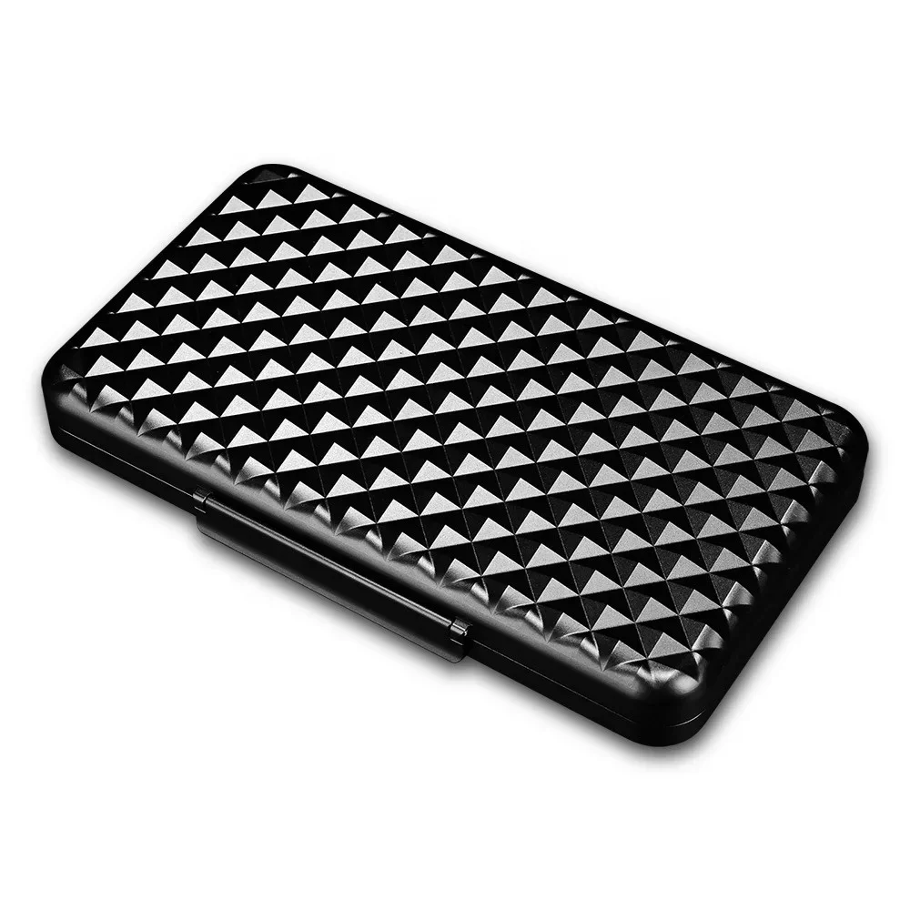 

Cigar Humidor Luxury Fashion Thin Light Portable Aviation Aluminum Case Waterproof Dustproof Moisturizing Cigar Box