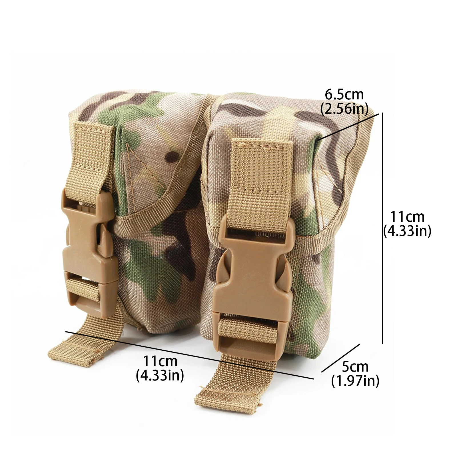 Tactical Pocket Outdoor Molle Grenade Pack Multifunction Accessory Pouch Tactical Hanging Bags Storage Bag Tool Pocket