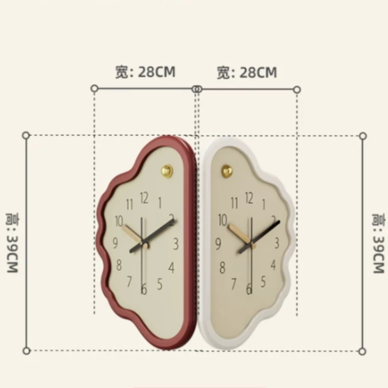 Corner Modern Wall Clocks Bedroom Luxury Moving Nordic Wall Clocks Silent Decor Reloj Digital De Pared Room Accessories