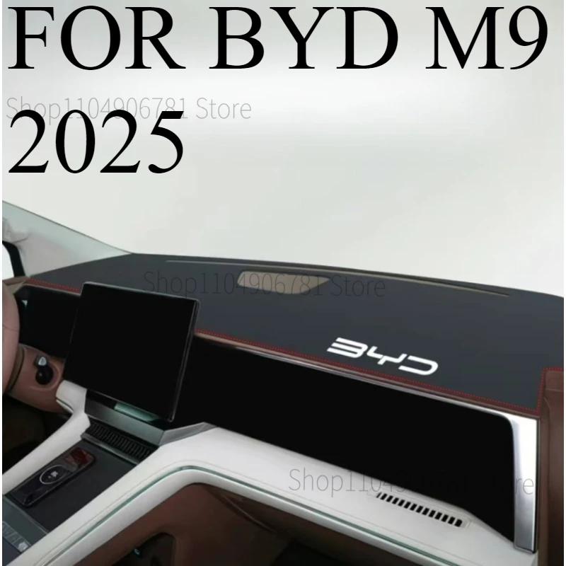 

Для BYD M9 2025 автомобильный коврик для приборной панели, коврик для приборной панели, солнцезащитный козырек, чехол для приборной панели, аксессуары для ковров