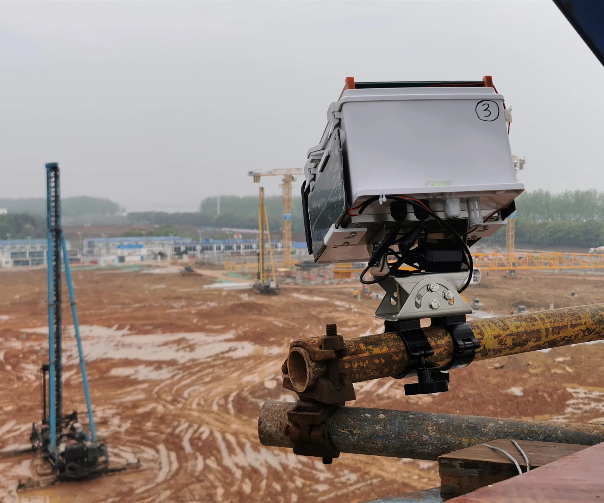 SLR Building Construction Photography Large Span Delay Photography 4K 6K Raw Long Time Delay Photography ricarica solare