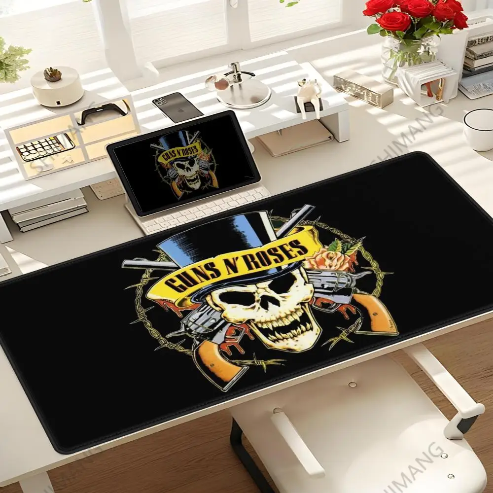 

Rock Band Guns N Roses Use Your Illusion I Mousepad Computer Laptop Gamer Pad PC Gaming Accessories Desk Mats