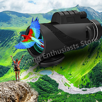 40X60 High-definition Zoom Powerful Monocular Telescope Portable Binoculars Hunting Camping Remote Telescope