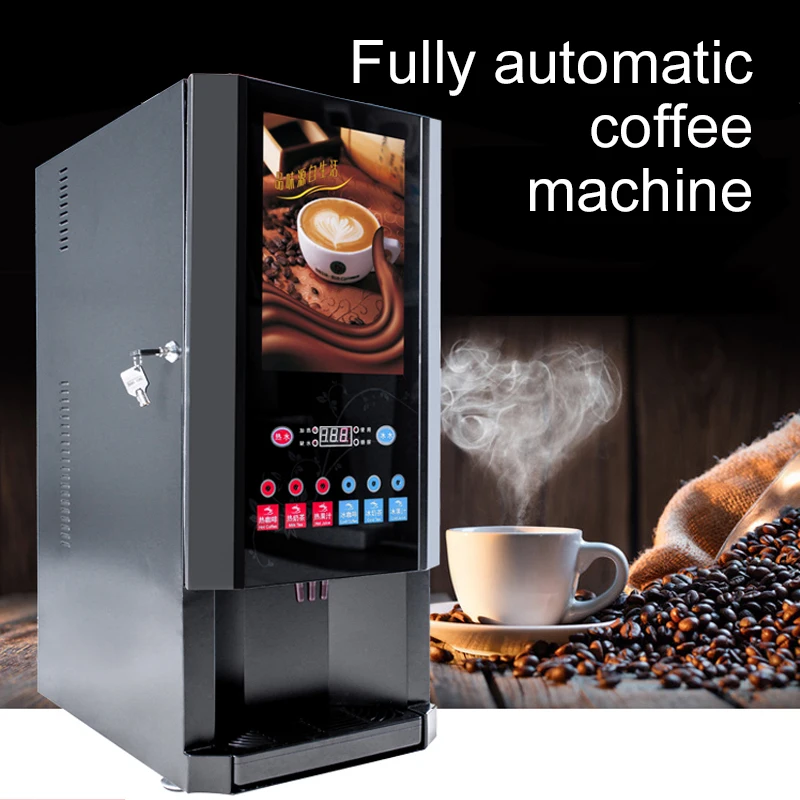 Commercial automatic instant coffee machine beverage machine hot and cold instant coffee milk tea machine hot drinks machine