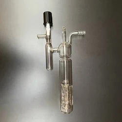 SYNTHWARE New type anti backflow suction bubbler, Borosilicate glass, B250004